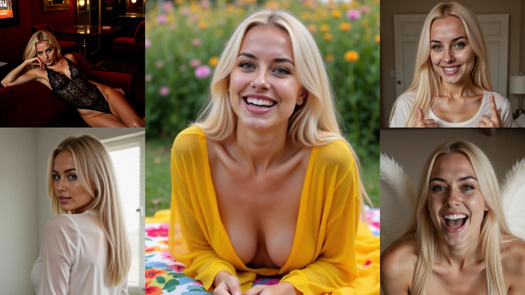 Quality photo examples for NSFW AI model creation on Lucy Dream